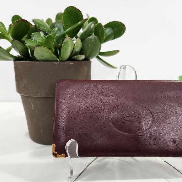 Cartier Handbags - Cartier bifold long wallet